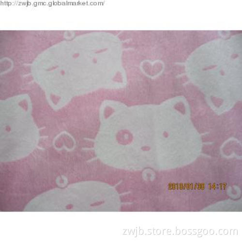 100%polyester Travel Blanket